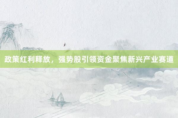 政策红利释放，强势股引领资金聚焦新兴产业赛道